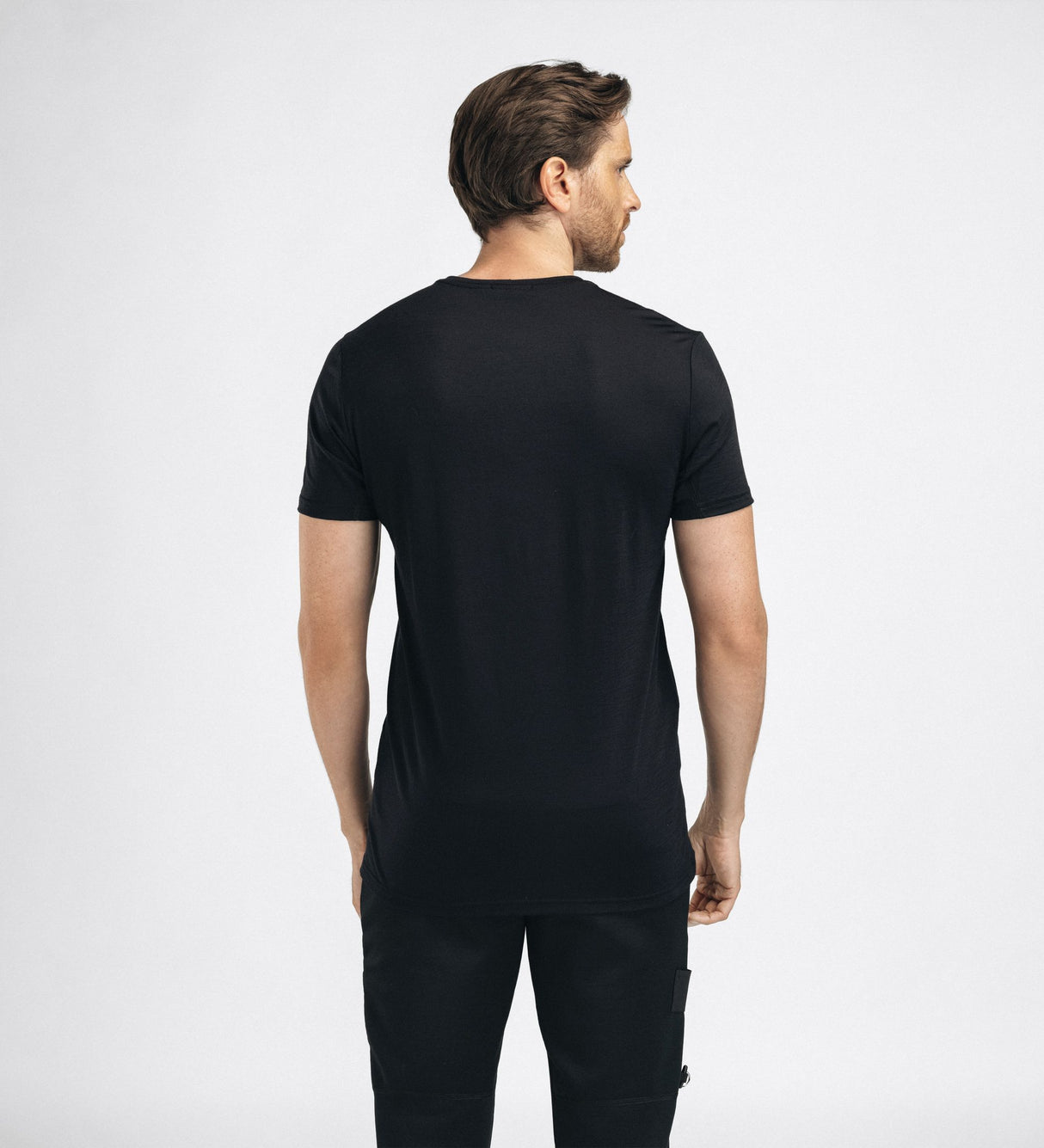 Aclima - LightWool 140 Herre Trail Tee // Sort fra Aclima - billede nr. 5 hos GrejFreak.dk