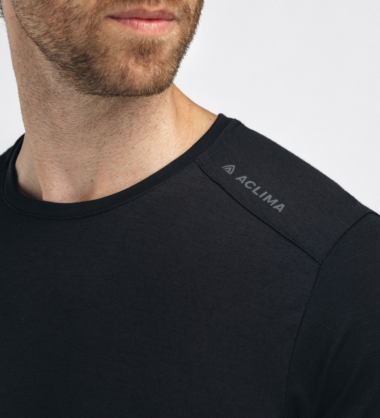 Aclima - LightWool 140 Herre Trail Tee // Sort fra Aclima - billede nr. 6 hos GrejFreak.dk