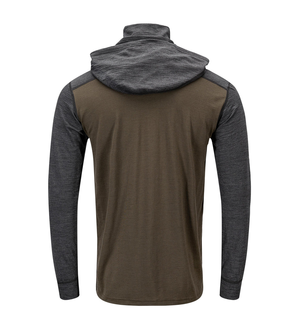 Aclima - LightWool 180 Herre Hoodie // Tarmac/Marengo fra Aclima - billede nr. 2 hos GrejFreak.dk