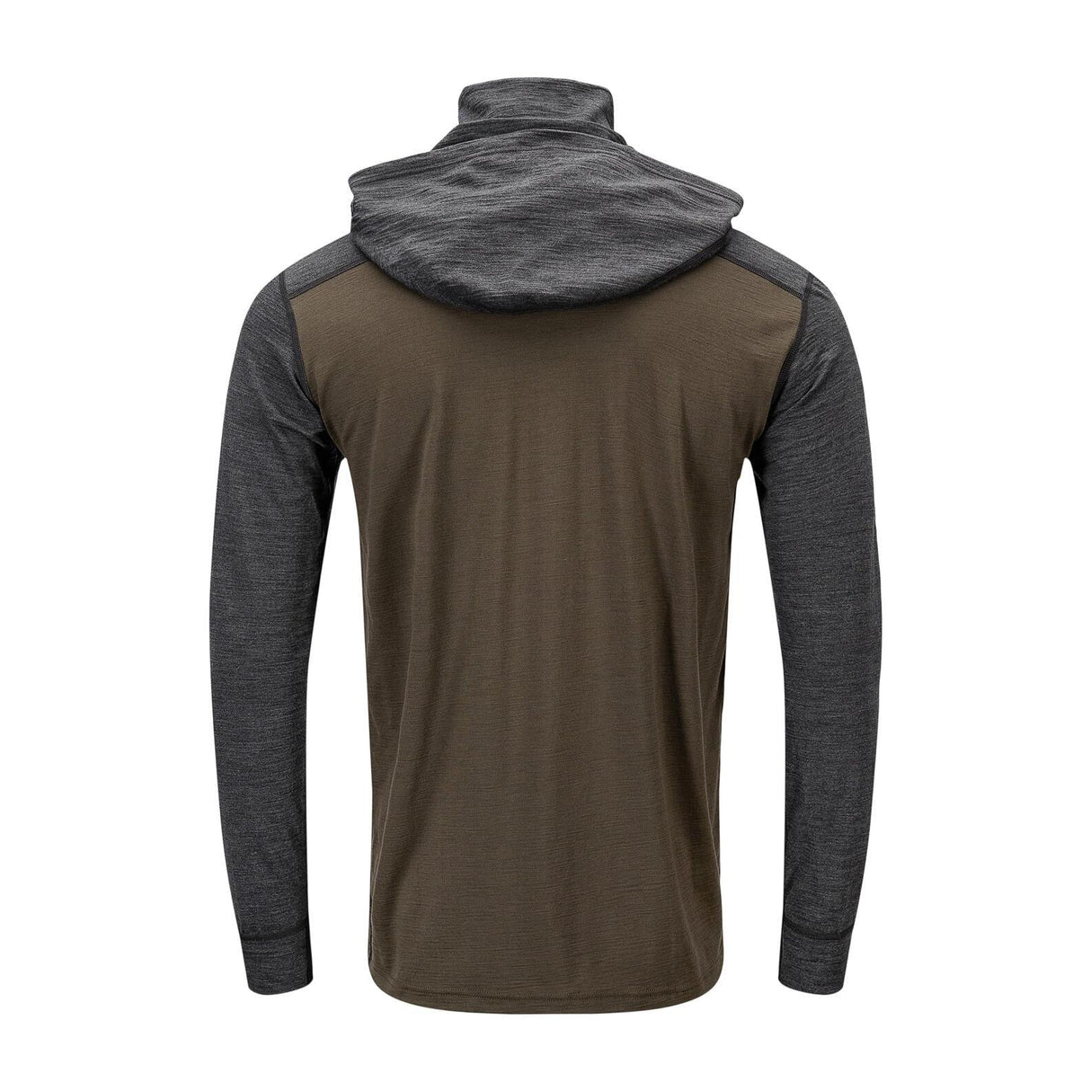 Aclima - LightWool 180 Herre Hoodie // Tarmac/Marengo fra Aclima - billede nr. 2 hos GrejFreak.dk