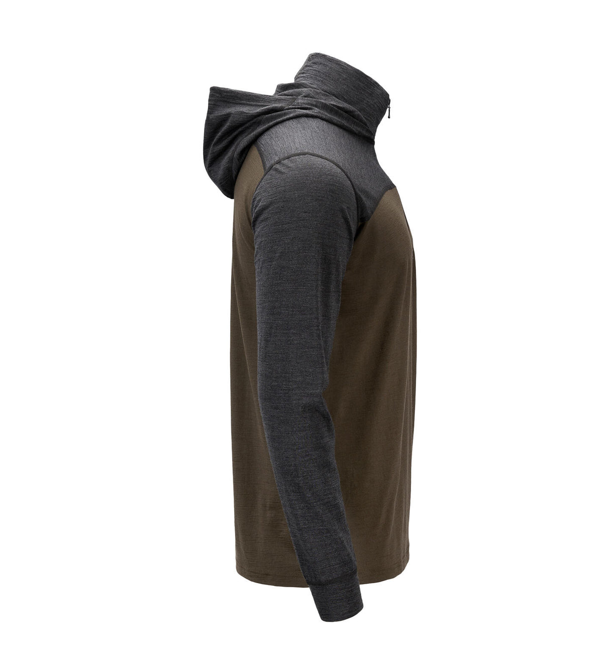 Aclima - LightWool 180 Herre Hoodie // Tarmac/Marengo fra Aclima - billede nr. 3 hos GrejFreak.dk
