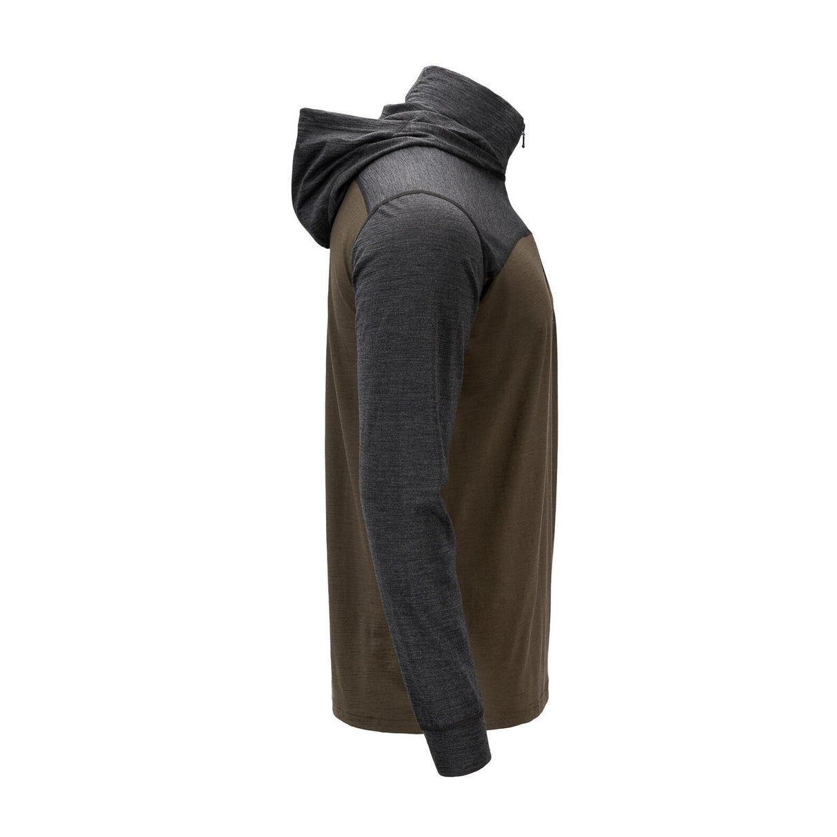 Aclima - LightWool 180 Herre Hoodie // Tarmac/Marengo fra Aclima - billede nr. 3 hos GrejFreak.dk
