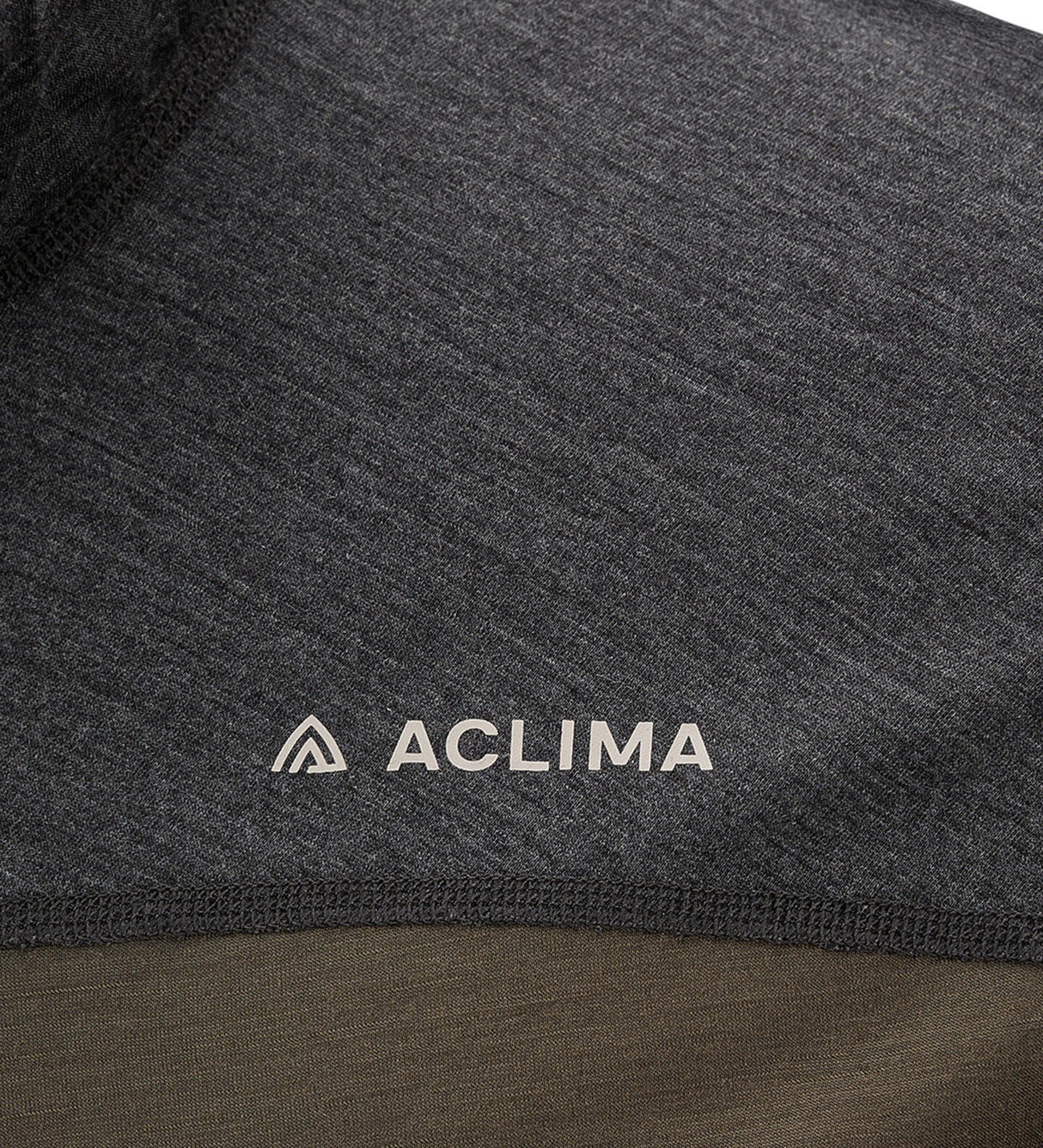 Aclima - LightWool 180 Herre Hoodie // Tarmac/Marengo fra Aclima - billede nr. 4 hos GrejFreak.dk