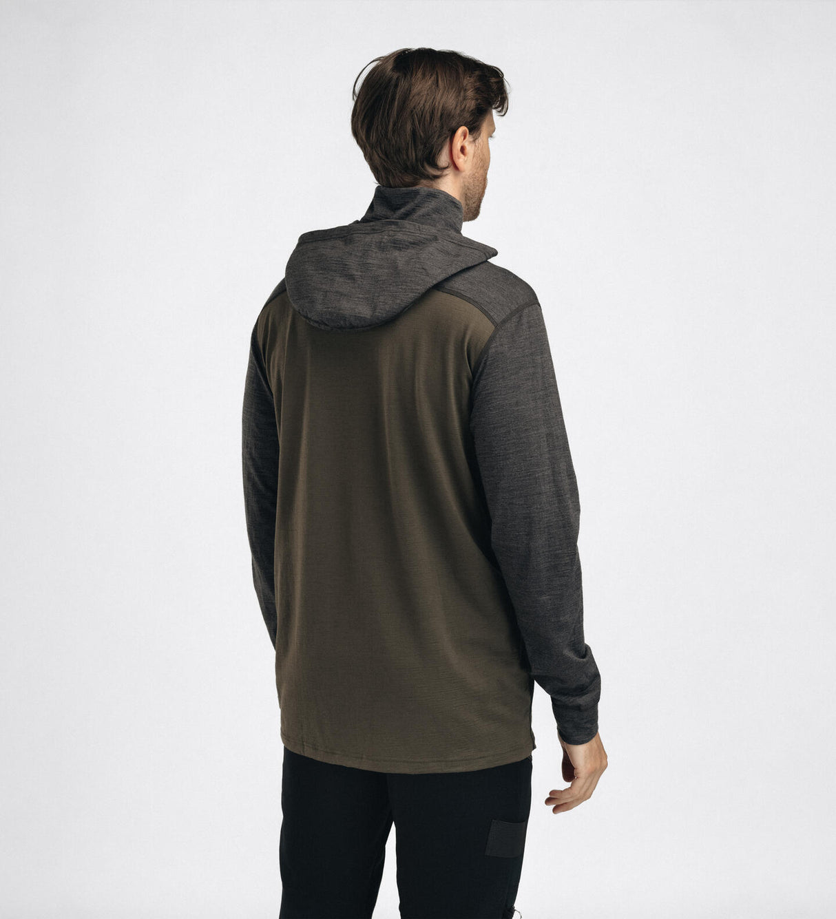 Aclima - LightWool 180 Herre Hoodie // Tarmac/Marengo fra Aclima - billede nr. 7 hos GrejFreak.dk