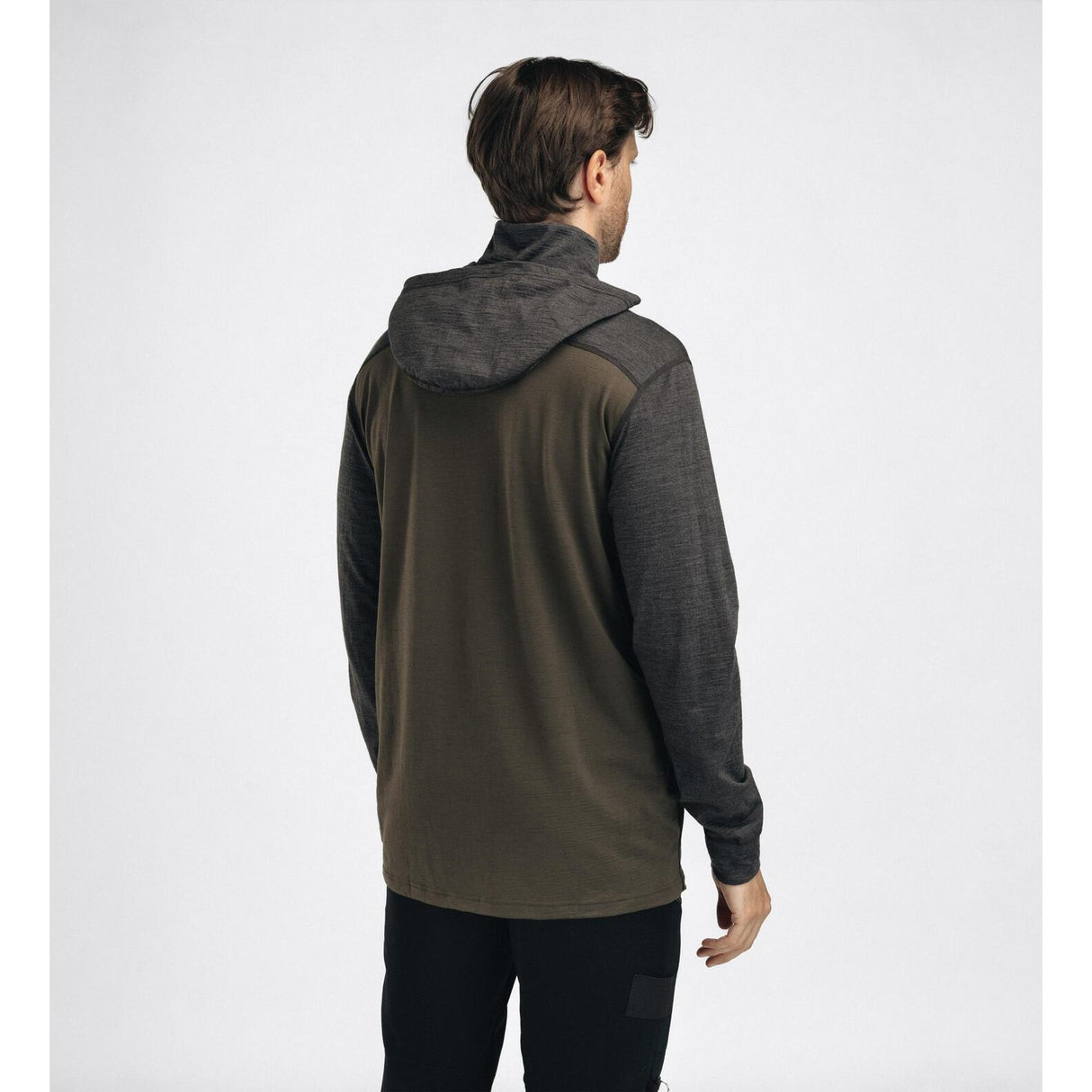 Aclima - LightWool 180 Herre Hoodie // Tarmac/Marengo fra Aclima - billede nr. 7 hos GrejFreak.dk