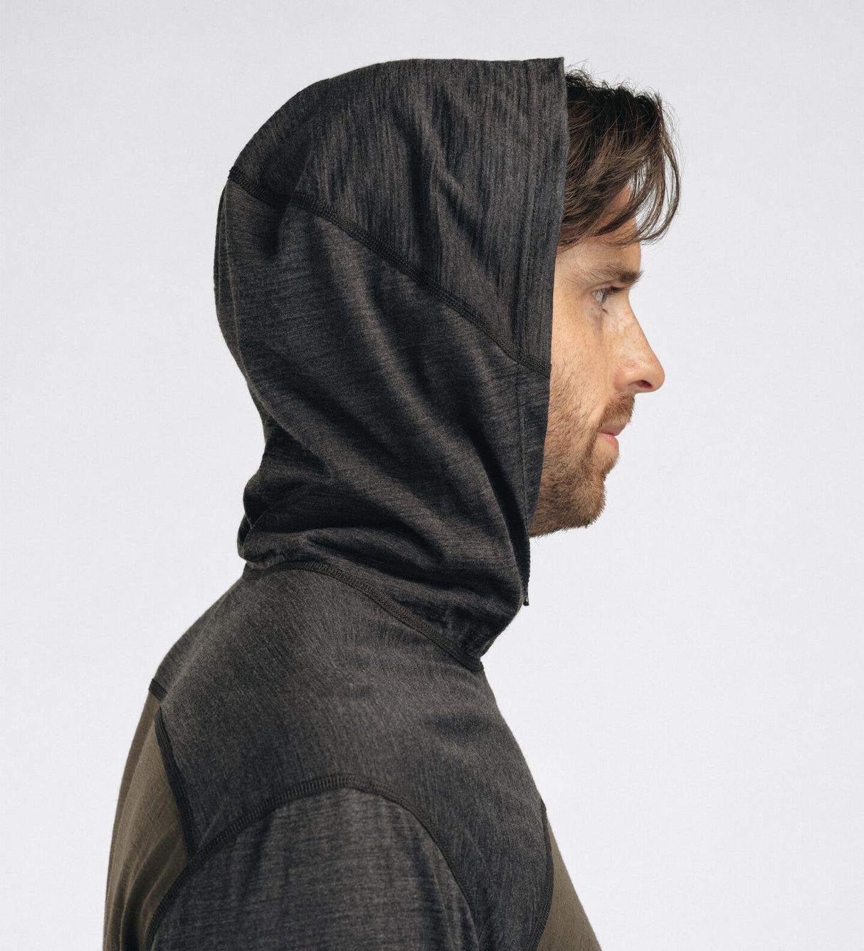 Aclima - LightWool 180 Herre Hoodie // Tarmac/Marengo fra Aclima - billede nr. 8 hos GrejFreak.dk
