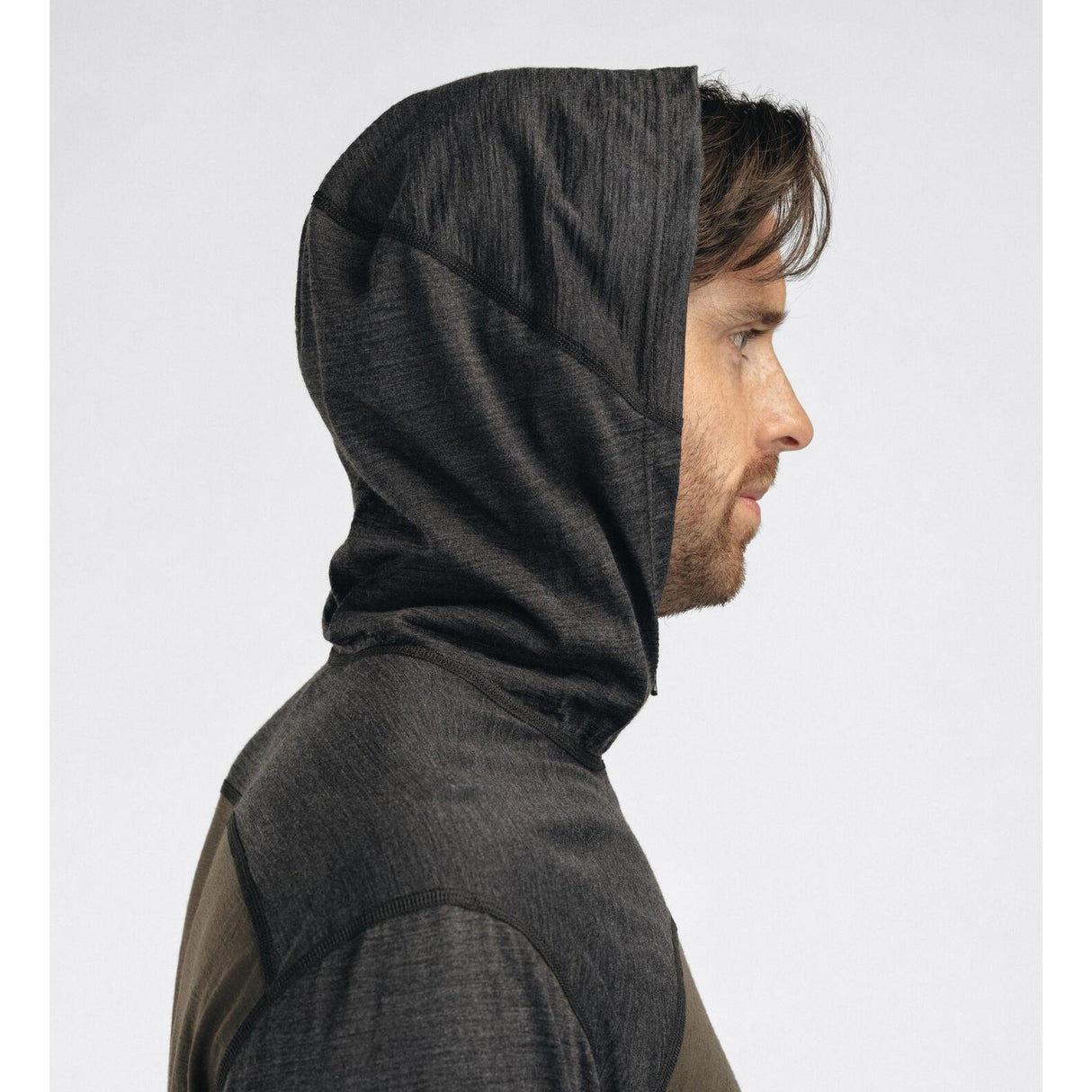 Aclima - LightWool 180 Herre Hoodie // Tarmac/Marengo fra Aclima - billede nr. 8 hos GrejFreak.dk