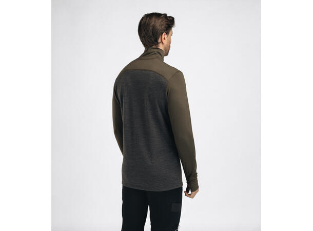 Aclima - LightWool 180 Herre Polo Med Lynlås // Tarmac/Marengo fra Aclima - billede nr. 6 hos GrejFreak.dk