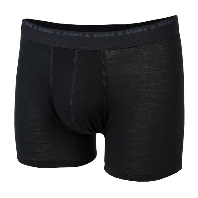 Aclima - LightWool Boksershorts // Sort fra Aclima - billede nr. 1 hos GrejFreak.dk