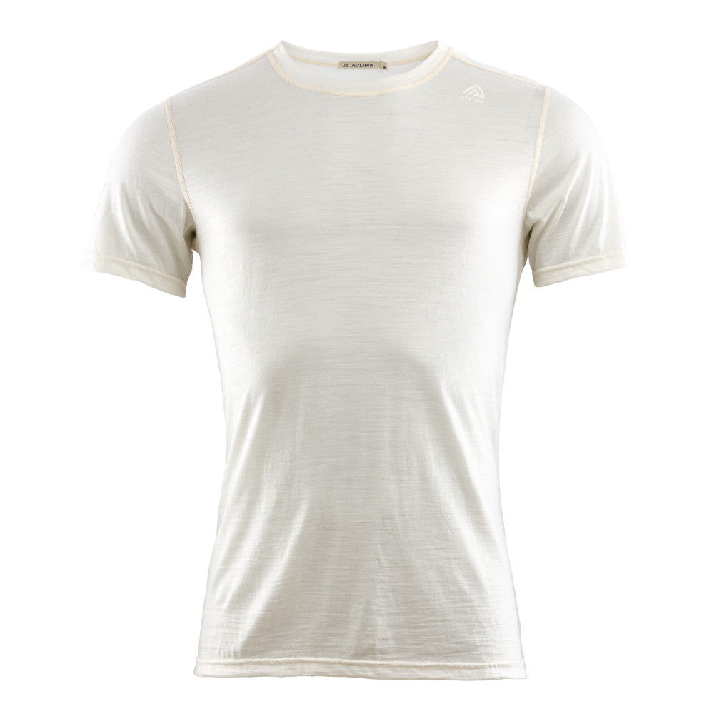 Aclima - LightWool Undershirt Herre T-shirt // Hvid fra Aclima - billede nr. 1 hos GrejFreak.dk