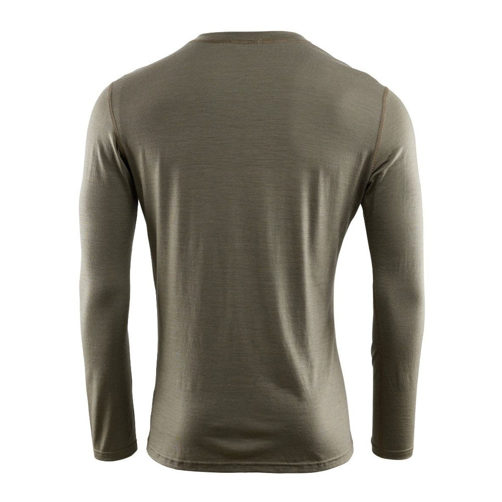 Aclima - LightWool Undershirt Langærmet Herre Trøje // Sort fra Aclima - billede nr. 4 hos GrejFreak.dk