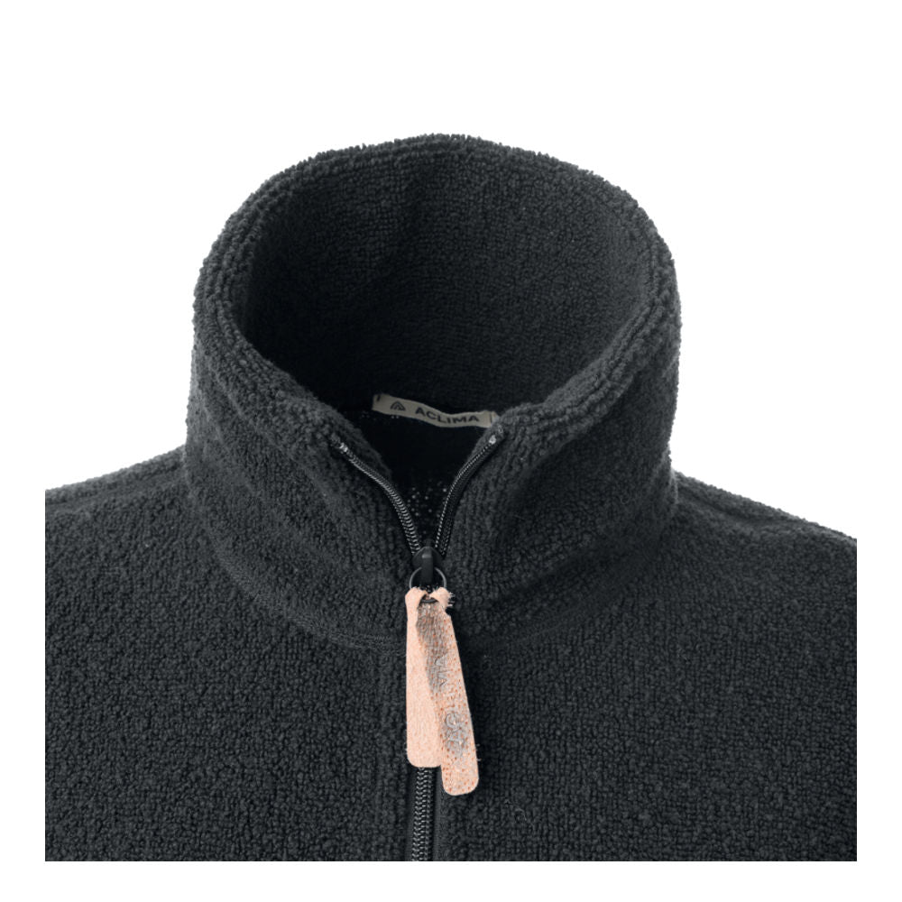 Aclima - ReBorn Terry 400g Herre Jakke // Mørkegrå fra Aclima - billede nr. 3 hos GrejFreak.dk