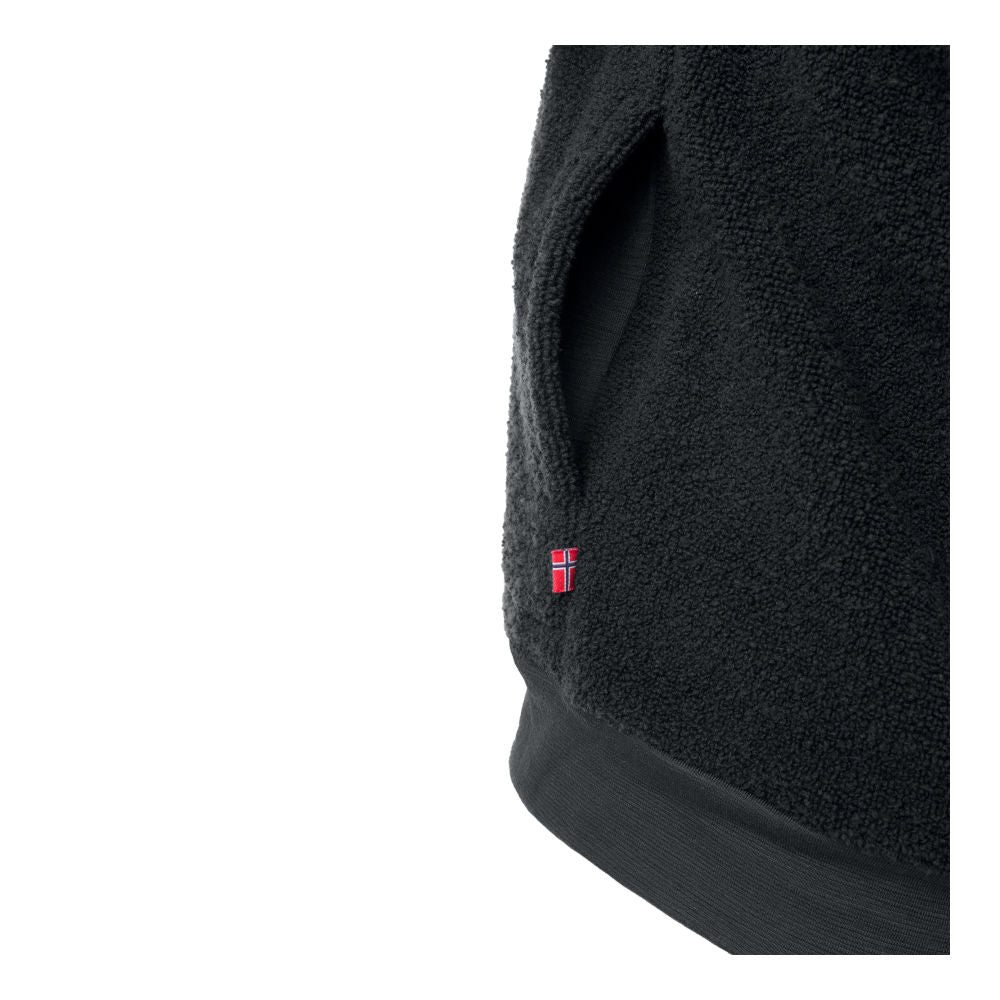 Aclima - ReBorn Terry 400g Herre Jakke // Mørkegrå fra Aclima - billede nr. 5 hos GrejFreak.dk