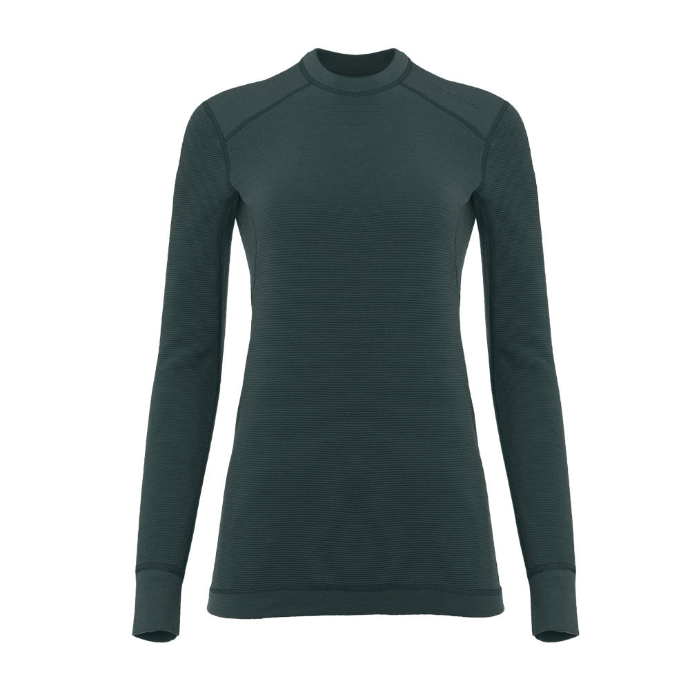 Aclima - StreamWool 400g Dame Crew Neck // Grøn fra Aclima - billede nr. 1 hos GrejFreak.dk