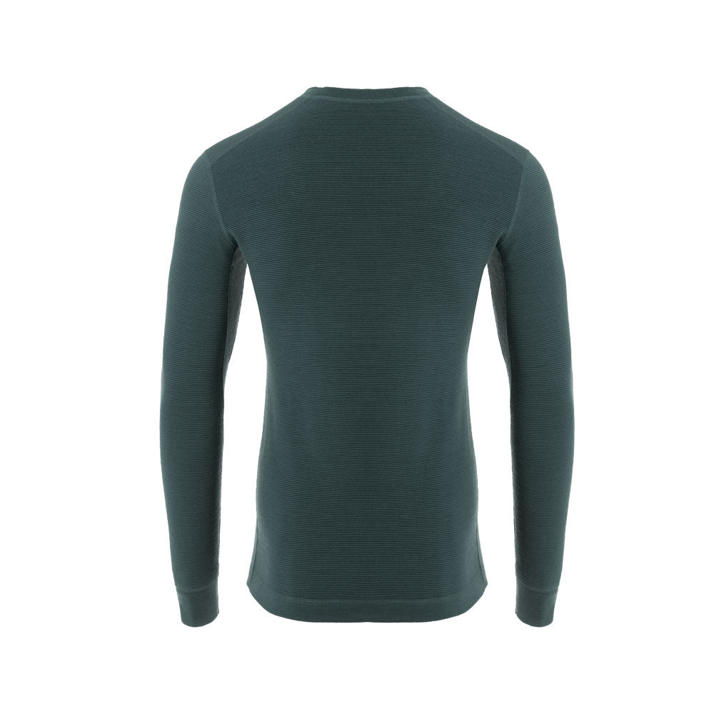 Aclima - StreamWool 400g Herre Crew Neck // Grøn fra Aclima - billede nr. 2 hos GrejFreak.dk