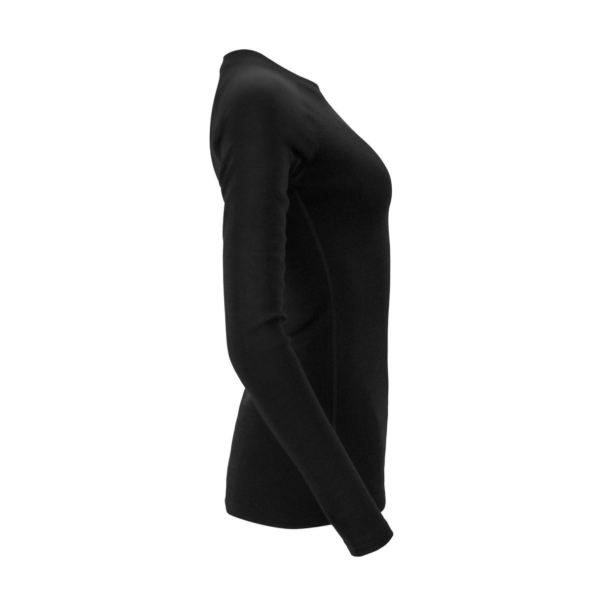 Aclima - WarmWool 200g Dame Uldundertrøje // Sort fra Aclima - billede nr. 3 hos GrejFreak.dk