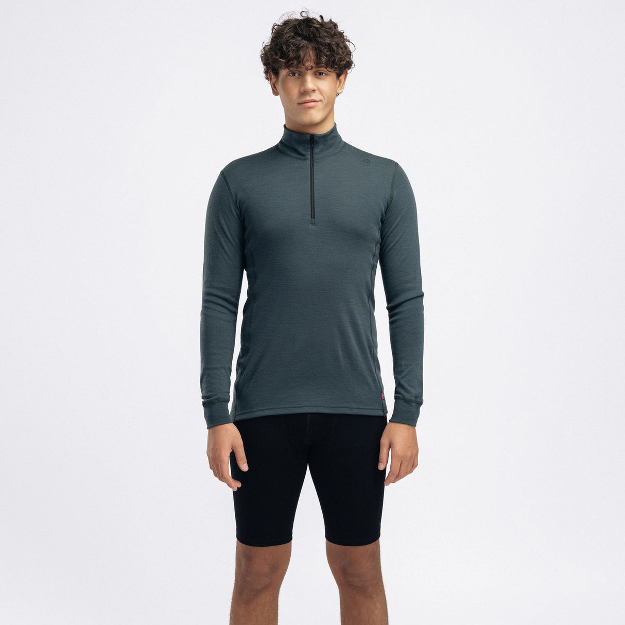 Aclima - WarmWool 200g Mock Neck Herre Uldtrøje // Green Gables fra Aclima - billede nr. 3 hos GrejFreak.dk