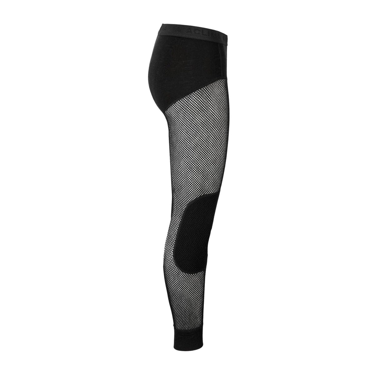 Aclima - WoolNet 120g Dame Lange Underbukser // Sort fra Aclima - billede nr. 3 hos GrejFreak.dk