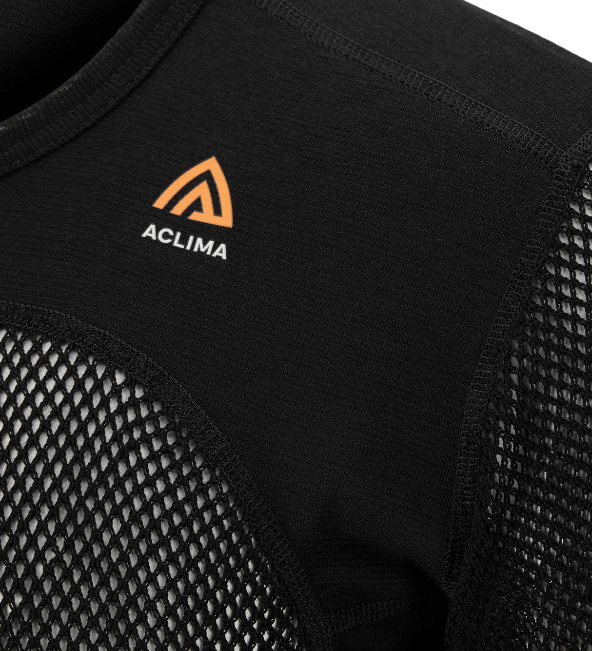 Aclima - WoolNet 120g Herre T-shirt // Sort fra Aclima - billede nr. 3 hos GrejFreak.dk