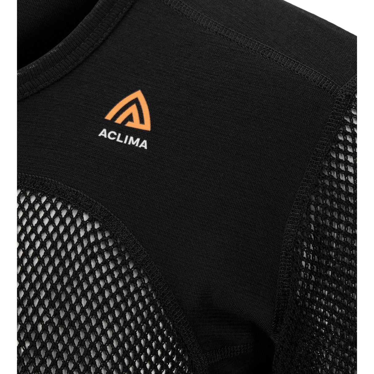 Aclima - WoolNet 120g Herre T-shirt // Sort fra Aclima - billede nr. 3 hos GrejFreak.dk