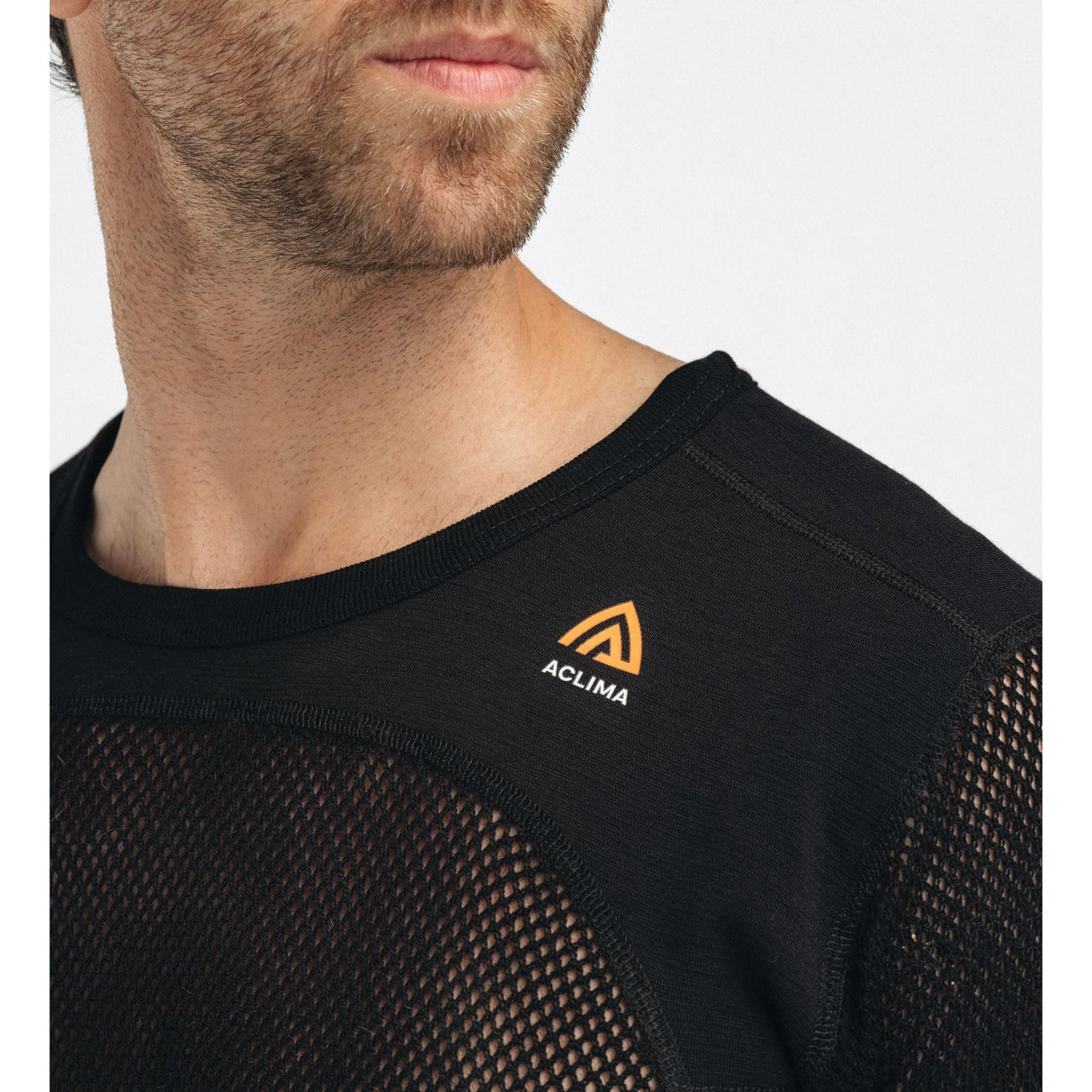 Aclima - WoolNet 120g Herre T-shirt // Sort fra Aclima - billede nr. 7 hos GrejFreak.dk