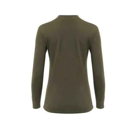 Aclima - WoolTerry 220g Dame Crew Neck // Olivengrøn fra Aclima - billede nr. 2 hos GrejFreak.dk