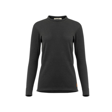 Aclima - WoolTerry 220g Dame Crew Neck // Sort fra Aclima - billede nr. 1 hos GrejFreak.dk