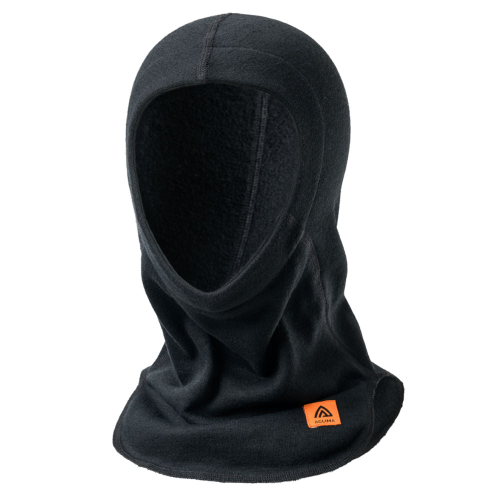 Aclima - WoolTerry Unisex Balaclava // Sort fra Aclima - billede nr. 1 hos GrejFreak.dk
