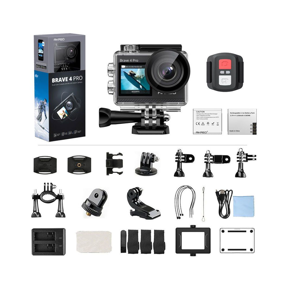 Akaso - Brave 4 Pro 4K Actionkamera 20MP fra Akaso - billede nr. 3 hos GrejFreak.dk