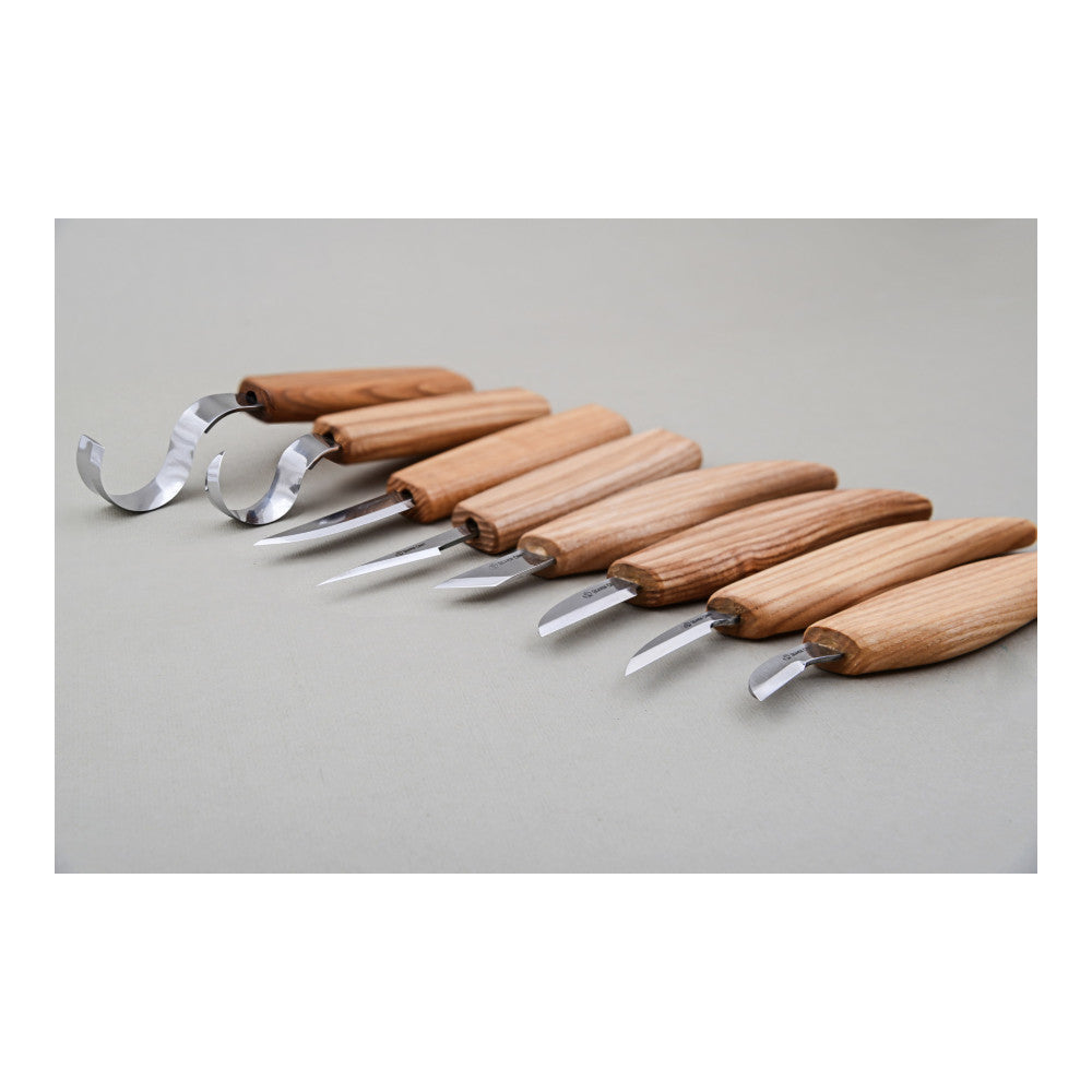 BeaverCraft - Snittekniv Sæt 8 Dele fra BeaverCraft - billede nr. 2 hos GrejFreak.dk