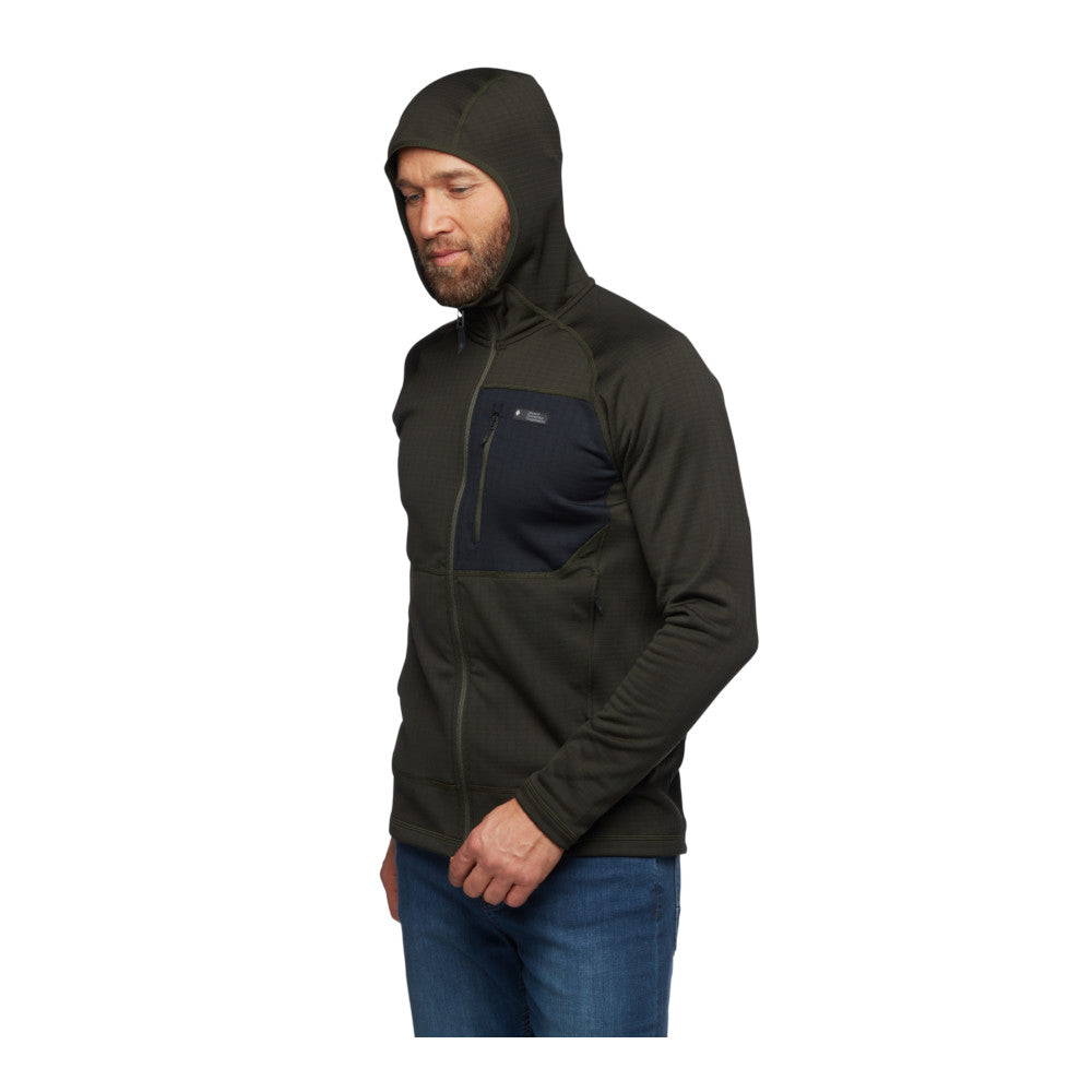 Black Diamond - Factor Herre Hoody // Grøn fra Black Diamond - billede nr. 4 hos GrejFreak.dk