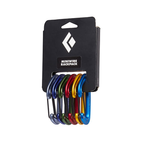 Black Diamond - Miniwire Rackpack Karabiner 6 stk fra Black Diamond - billede nr. 1 hos GrejFreak.dk
