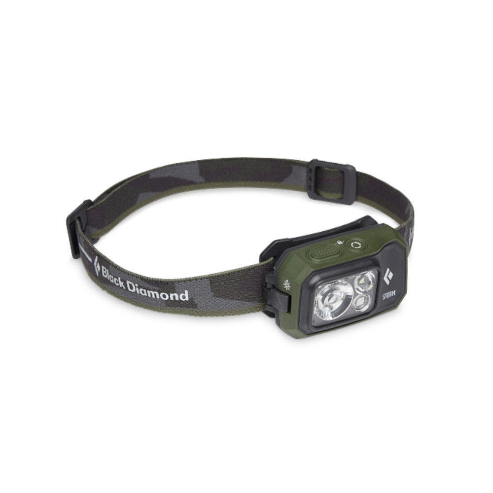 Black Diamond - Storm Pandelampe 450 Lumen // Olivengrøn fra Black Diamond - billede nr. 1 hos GrejFreak.dk