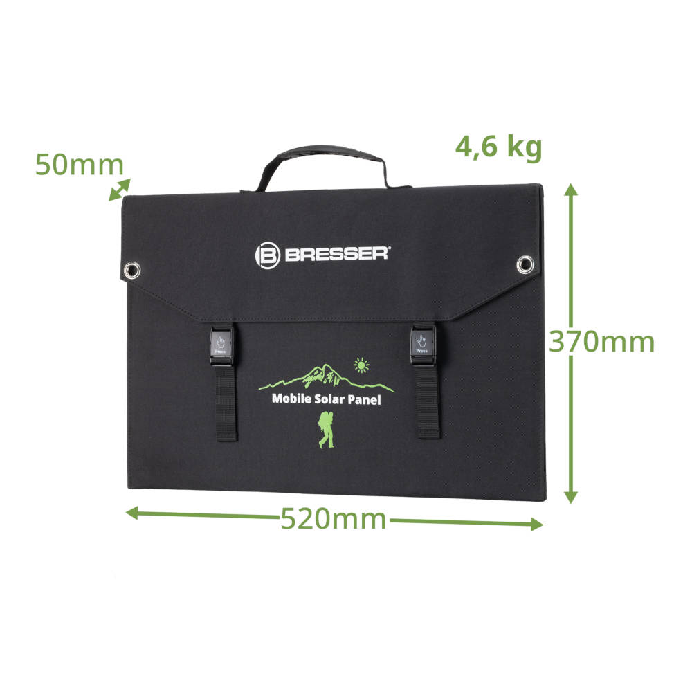 Bresser - Mobile Solar Solcellepanel 120W fra Bresser - billede nr. 6 hos GrejFreak.dk