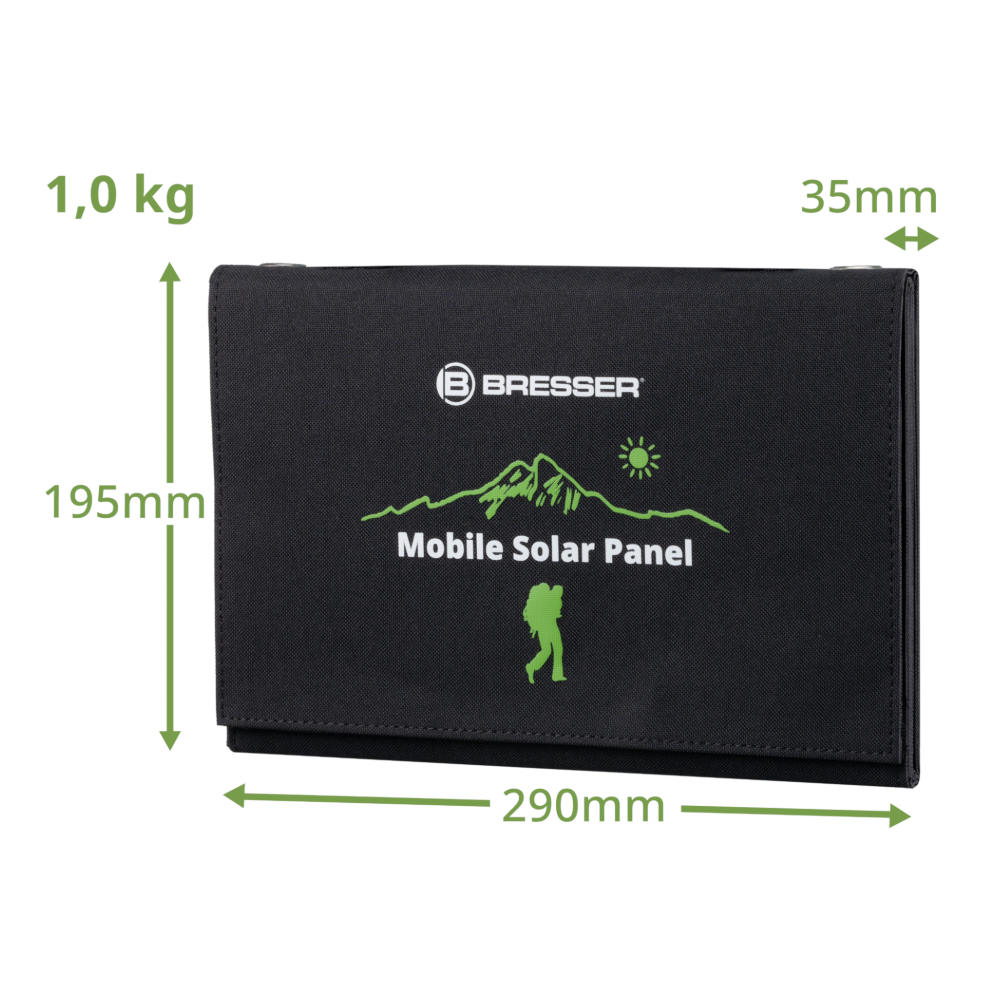 Bresser - Mobile Solar Solcellepanel 21W fra Bresser - billede nr. 7 hos GrejFreak.dk
