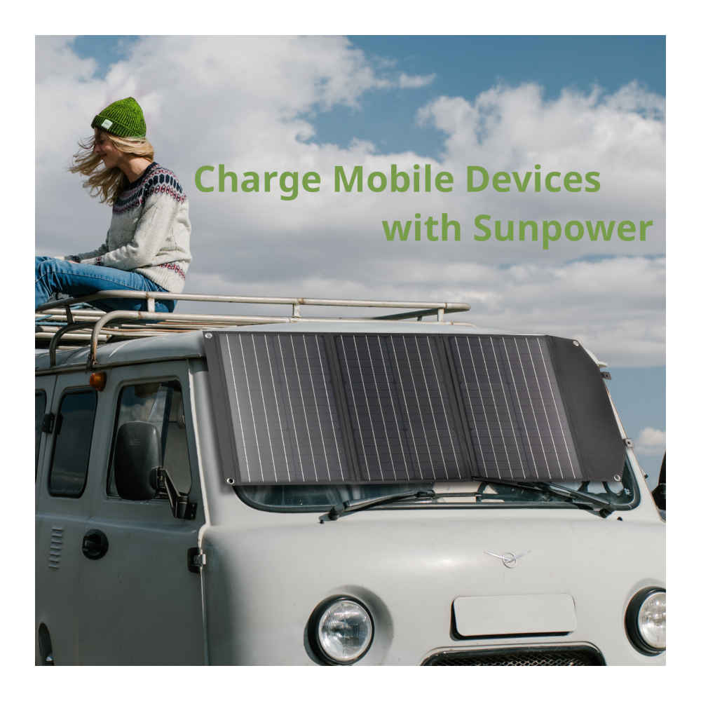 Bresser - Mobile Solar Solcellepanel 90W fra Bresser - billede nr. 4 hos GrejFreak.dk