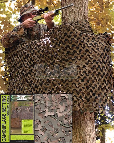 Camo Systems - Premium Sløringsnet 3,0 x 6,0 m fra CamoSystems - billede nr. 1 hos GrejFreak.dk