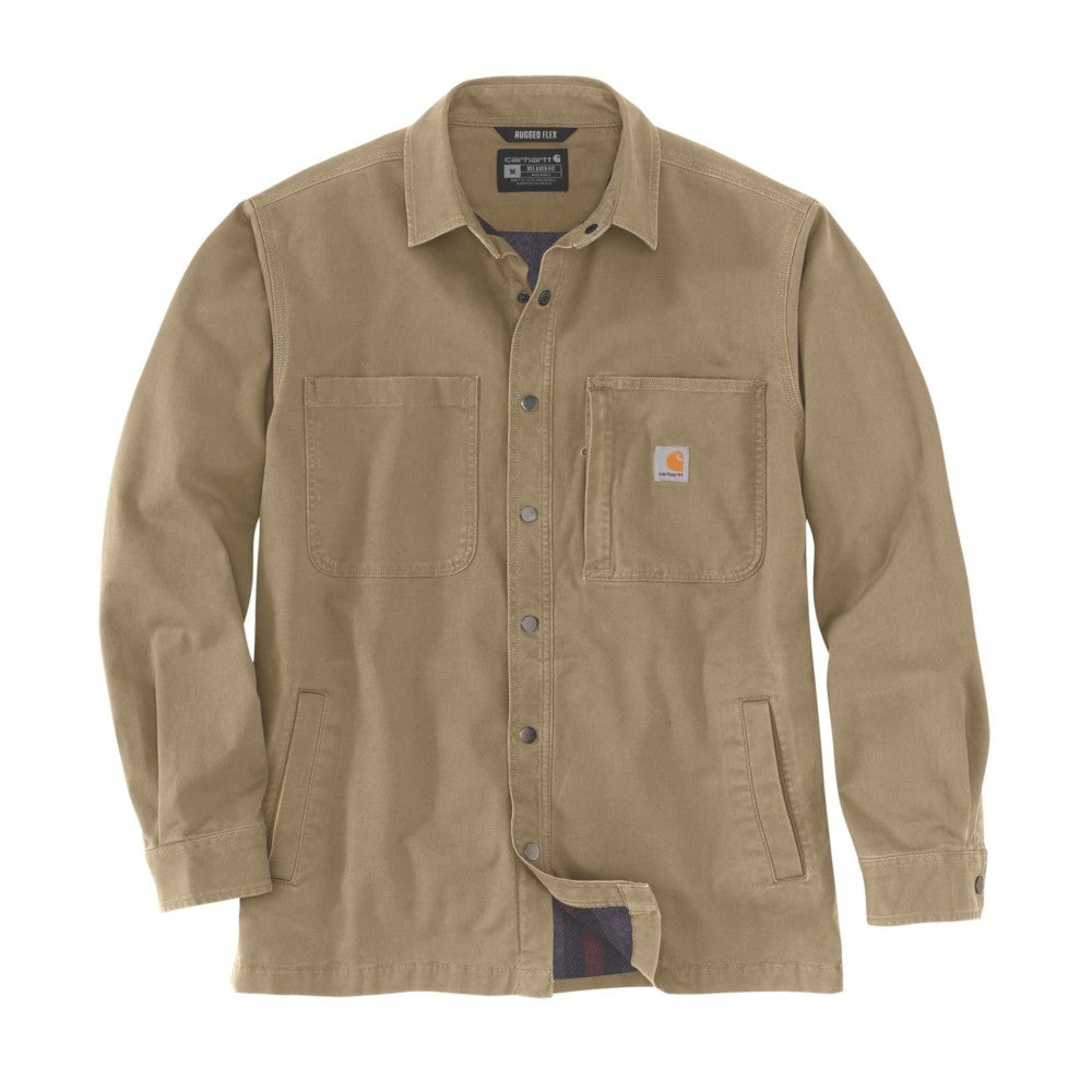 Carhartt - Fleece Lined Snap Front Skjorte // Sort fra Carhartt - billede nr. 2 hos GrejFreak.dk