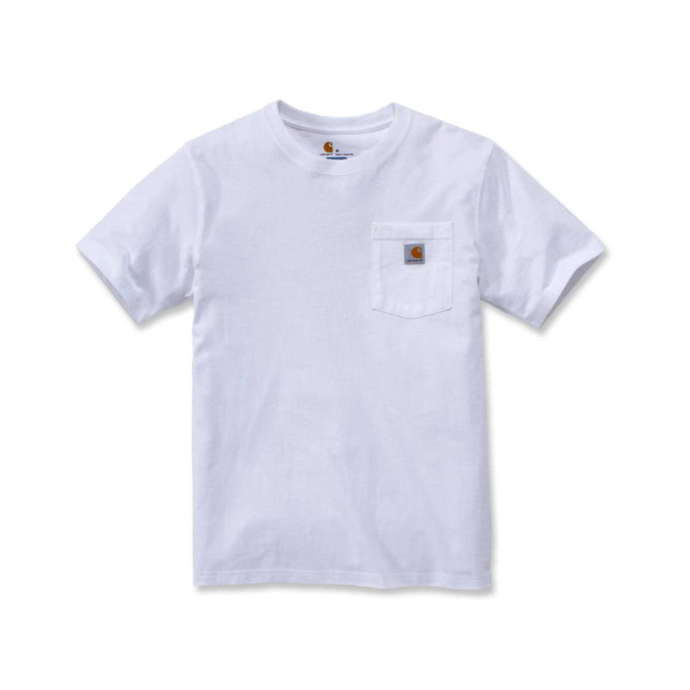 Carhartt - K87 Herre T-shirt // Hvid fra Carhartt - billede nr. 2 hos GrejFreak.dk