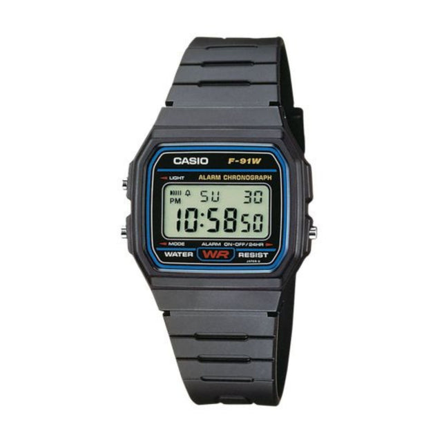 Casio - Timeless F-91W-1YEG fra Casio - billede nr. 1 hos GrejFreak.dk