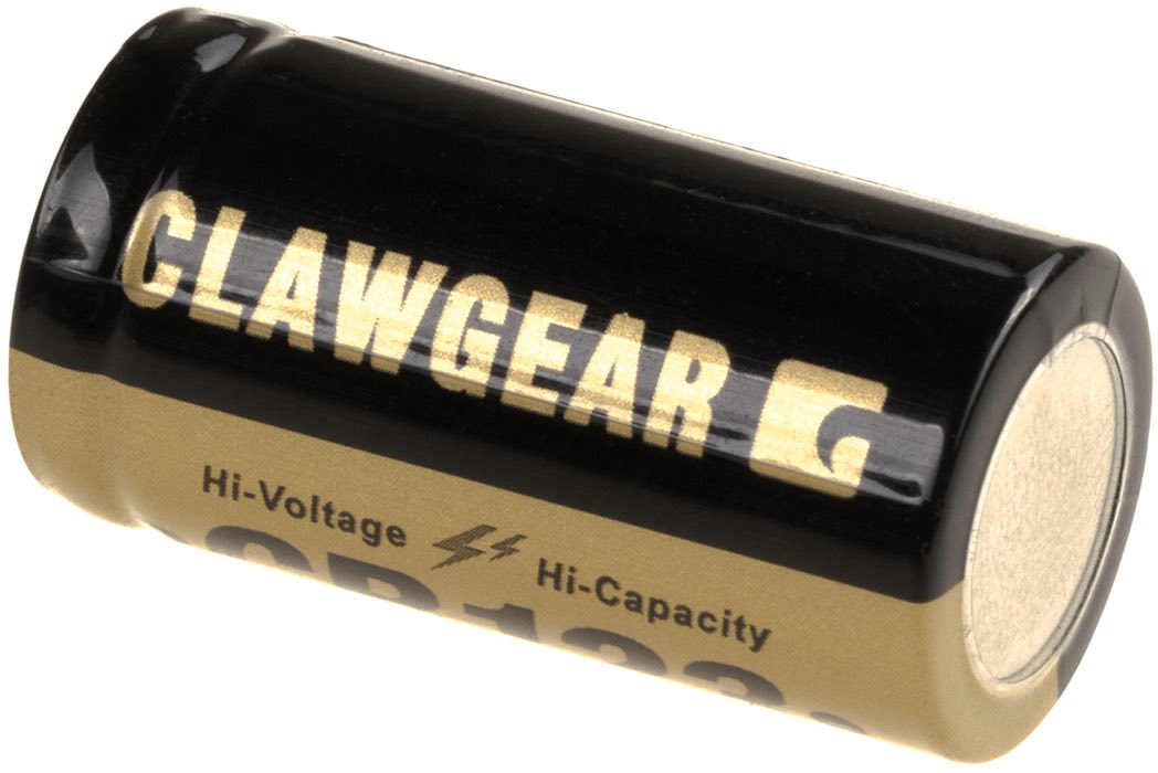 ClawGear - CR123 Lithium 3V Batteri fra ClawGear - billede nr. 1 hos GrejFreak.dk