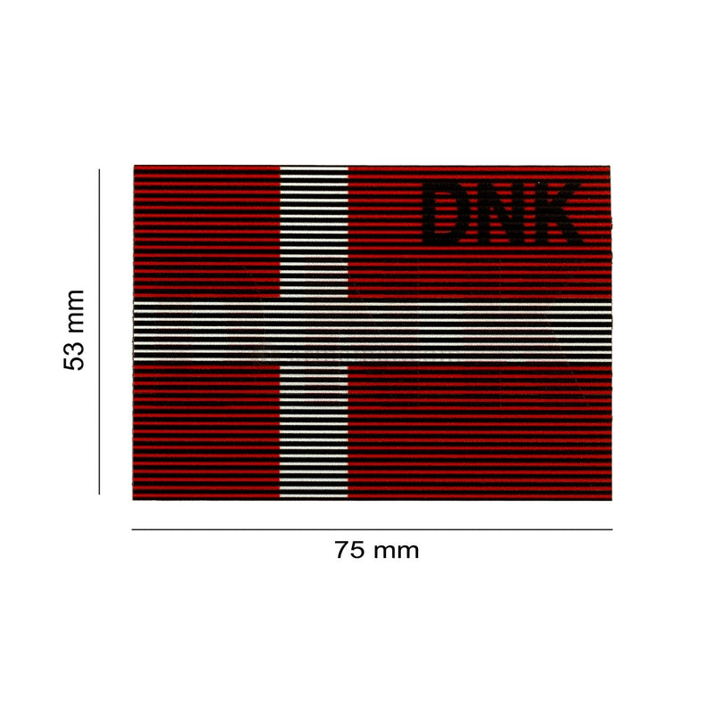 ClawGear - Dual IR Dannebrogsflag Patch // MultiCam fra ClawGear - billede nr. 3 hos GrejFreak.dk