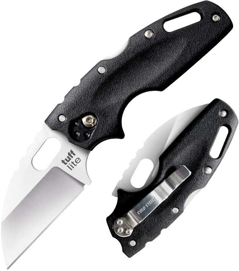 Cold Steel - Tuff Lite Plain Edge Foldekniv // Sort fra Cold Steel - billede nr. 1 hos GrejFreak.dk
