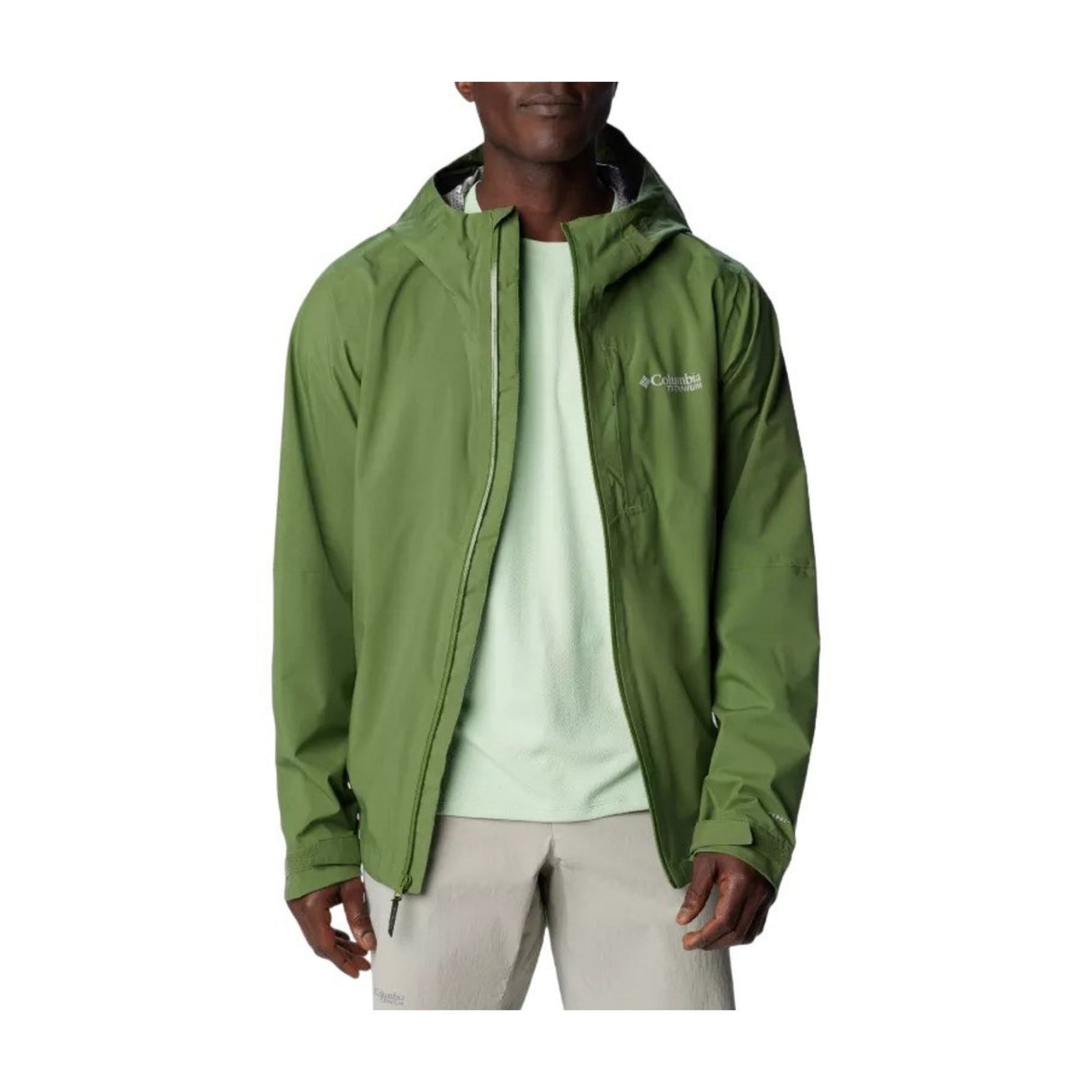 Columbia - Ampli-Dry II Vandtæt Herre Skaljakke // Grøn fra Columbia - billede nr. 10 hos GrejFreak.dk