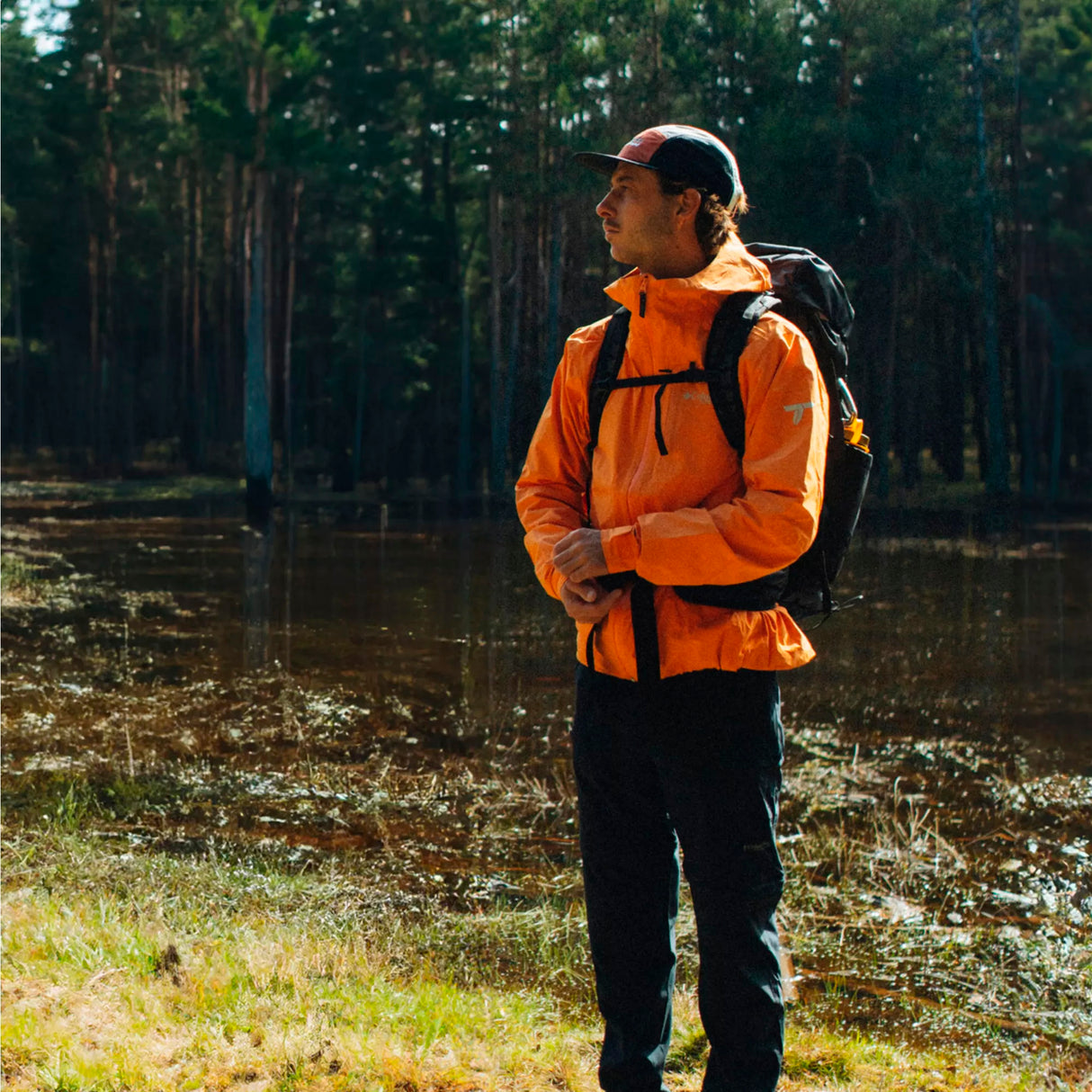 Columbia - Ampli-Dry II Vandtæt Herre Skaljakke // Koi (Orange) fra Columbia - billede nr. 11 hos GrejFreak.dk