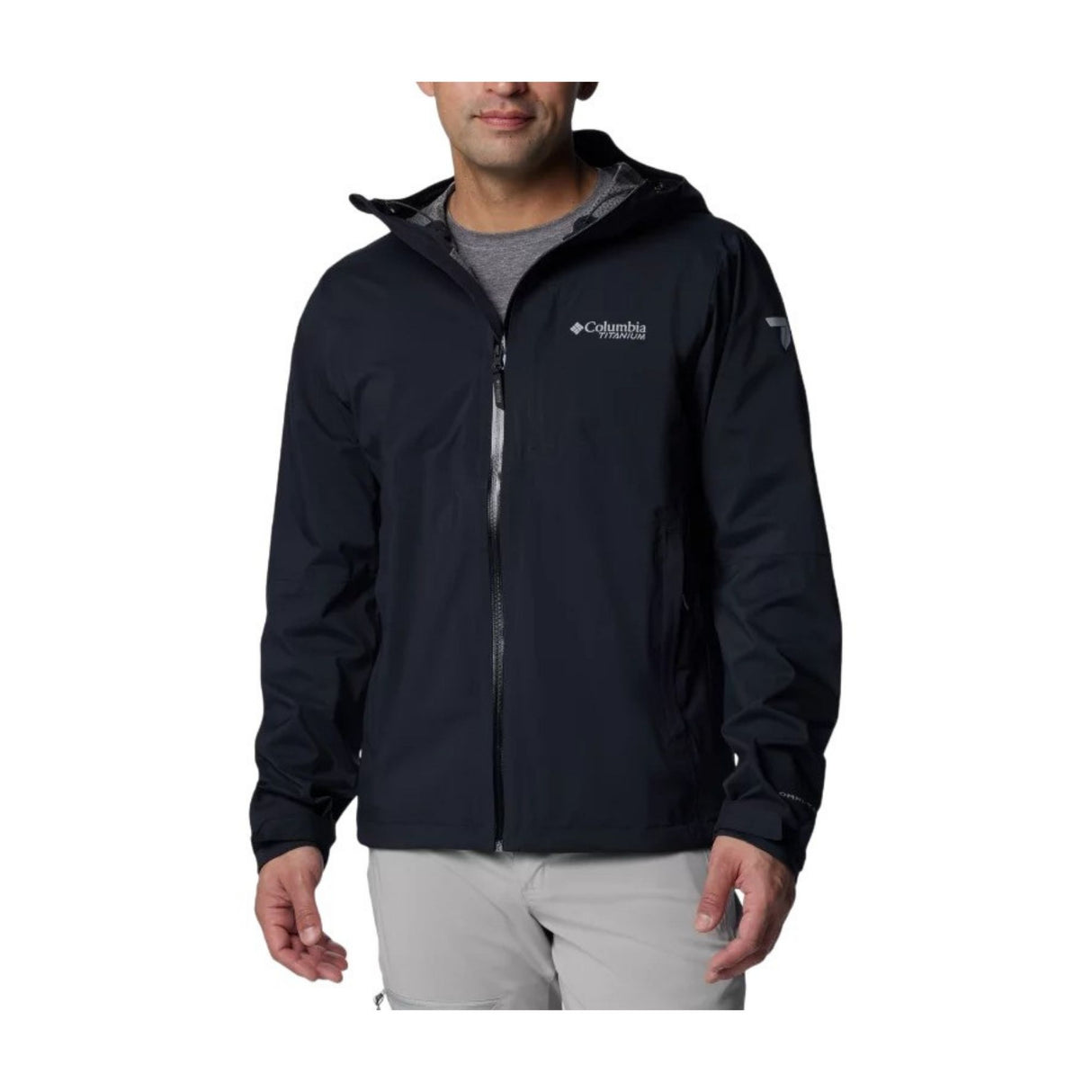 Columbia - Ampli-Dry II Vandtæt Herre Skaljakke // Sort fra Columbia - billede nr. 1 hos GrejFreak.dk