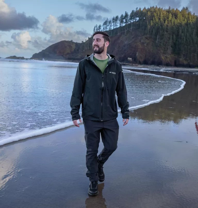 Columbia - Ampli-Dry II Vandtæt Herre Skaljakke // Sort fra Columbia - billede nr. 12 hos GrejFreak.dk