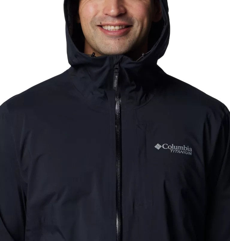 Columbia - Ampli-Dry II Vandtæt Herre Skaljakke // Sort fra Columbia - billede nr. 7 hos GrejFreak.dk