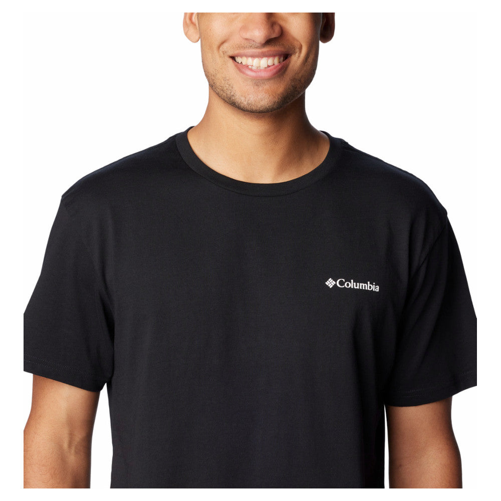 Columbia - Basic Logo Herre T-shirt // Sort fra Columbia - billede nr. 2 hos GrejFreak.dk