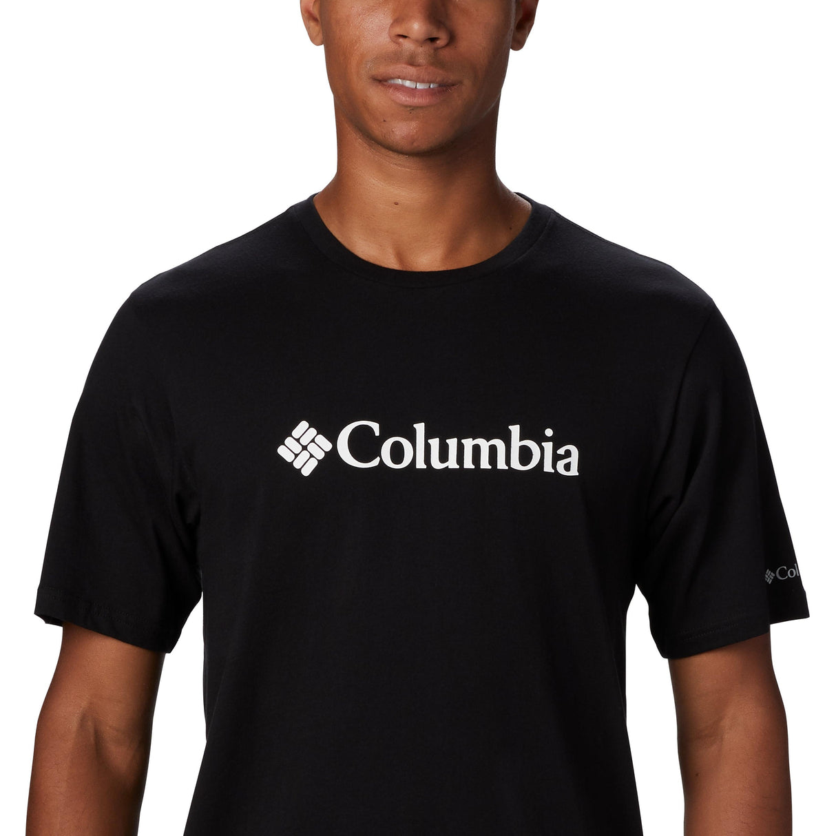 Columbia - CSC Basic Logo Herre T-Shirt // Sort fra Columbia - billede nr. 4 hos GrejFreak.dk